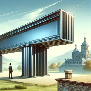 Oparcie Belki Stalowej Na Murze