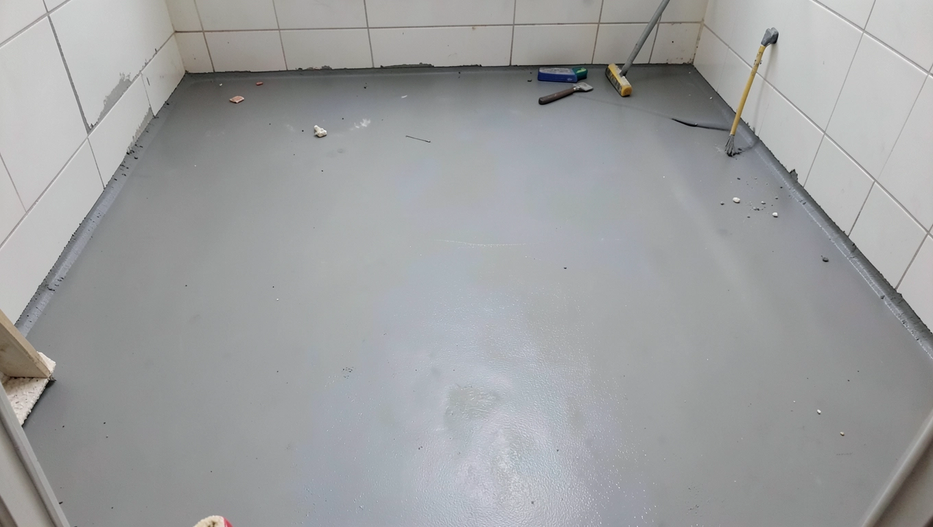 Ile schnie jastrych w remoncie łazienki