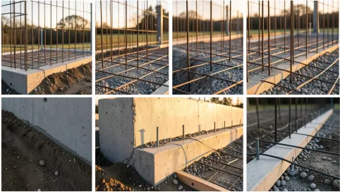 belka fundamentowa pod ogrodzenie
